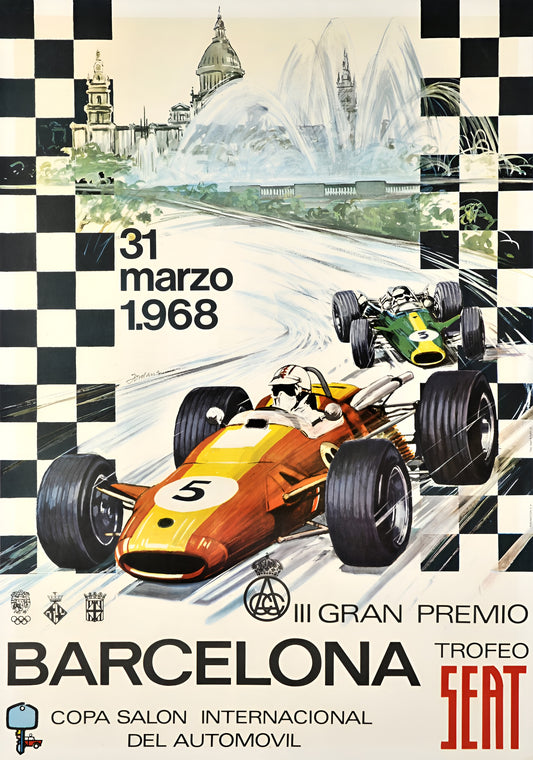 Retro Canvas Print