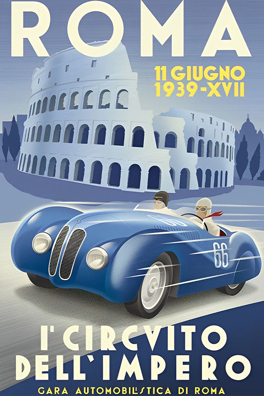 Retro Canvas Print